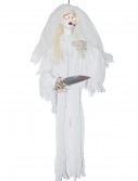 Animated Slashing Bride w/Knife, halloween costume (Animated Slashing Bride w/Knife)