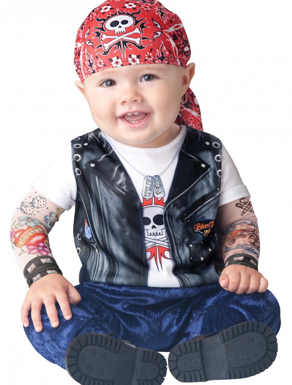 Baby Born to be Wild Biker Costume, halloween costume (Baby Born to be Wild Biker Costume)