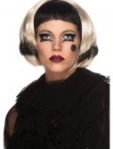 Black and Blonde Lady Gaga Wig, halloween costume (Black and Blonde Lady Gaga Wig)