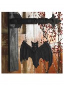 Black Bat on Arrow Hanging Sign, halloween costume (Black Bat on Arrow Hanging Sign)