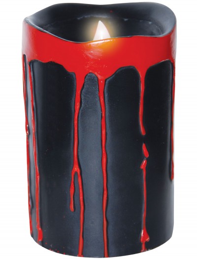 Black Blood Dripping Candles, halloween costume (Black Blood Dripping Candles)