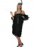 Black Charleston Flapper Dress, halloween costume (Black Charleston Flapper Dress)