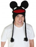 Black Deadmau5 Peruvian Hat, halloween costume (Black Deadmau5 Peruvian Hat)