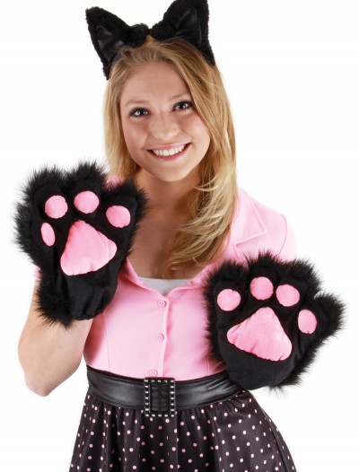 Black Kitty Paws, halloween costume (Black Kitty Paws)