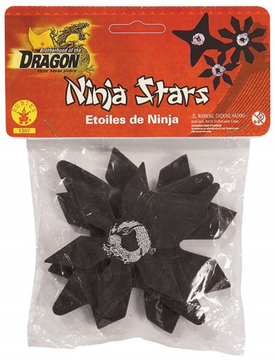 Black Ninja Stars, halloween costume (Black Ninja Stars)