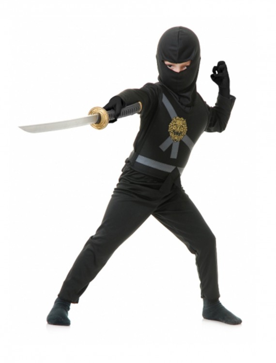 Black Toddler Ninja Costume, halloween costume (Black Toddler Ninja Costume)