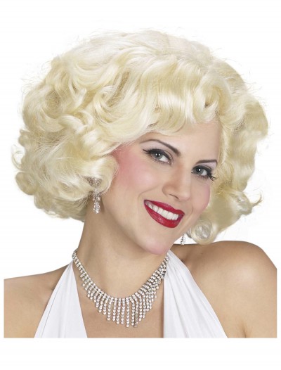 Blonde Marilyn Monroe Wig, halloween costume (Blonde Marilyn Monroe Wig)