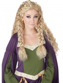 Blonde Viking Princess Wig, halloween costume (Blonde Viking Princess Wig)