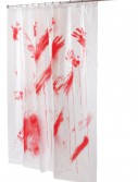 Bloody Shower Curtain, halloween costume (Bloody Shower Curtain)