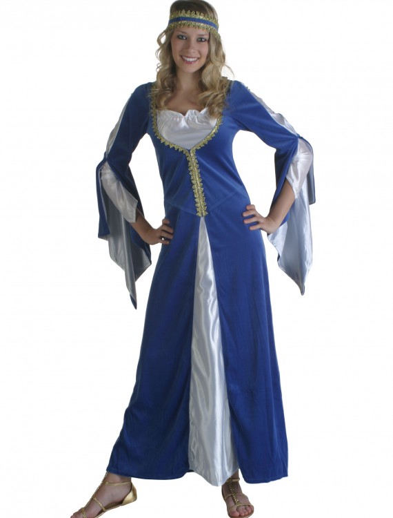 Blue Regal Princess Renaissance Costume, halloween costume (Blue Regal Princess Renaissance Costume)
