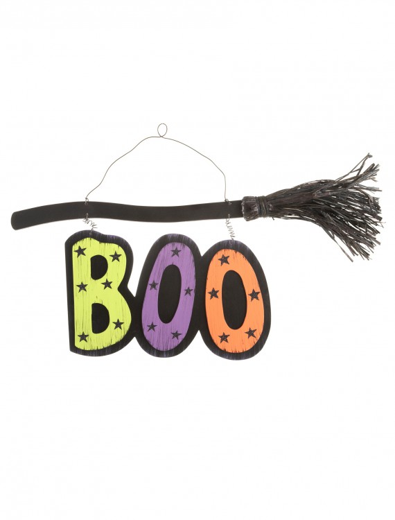 Boo Broom Sign, halloween costume (Boo Broom Sign)