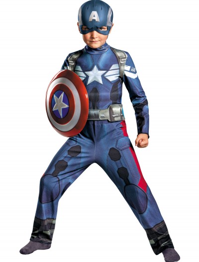 Boys Captain America 2 Classic Movie Costume, halloween costume (Boys Captain America 2 Classic Movie Costume)