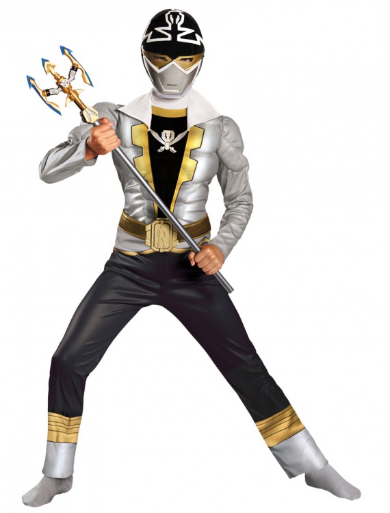Boys SMF Silver Special Ranger Costume, halloween costume (Boys SMF Silver Special Ranger Costume)