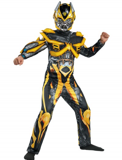 Boys Transformers 4 Bumblebee Deluxe Costume, halloween costume (Boys Transformers 4 Bumblebee Deluxe Costume)