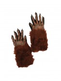 Brown Werewolf Gloves, halloween costume (Brown Werewolf Gloves)