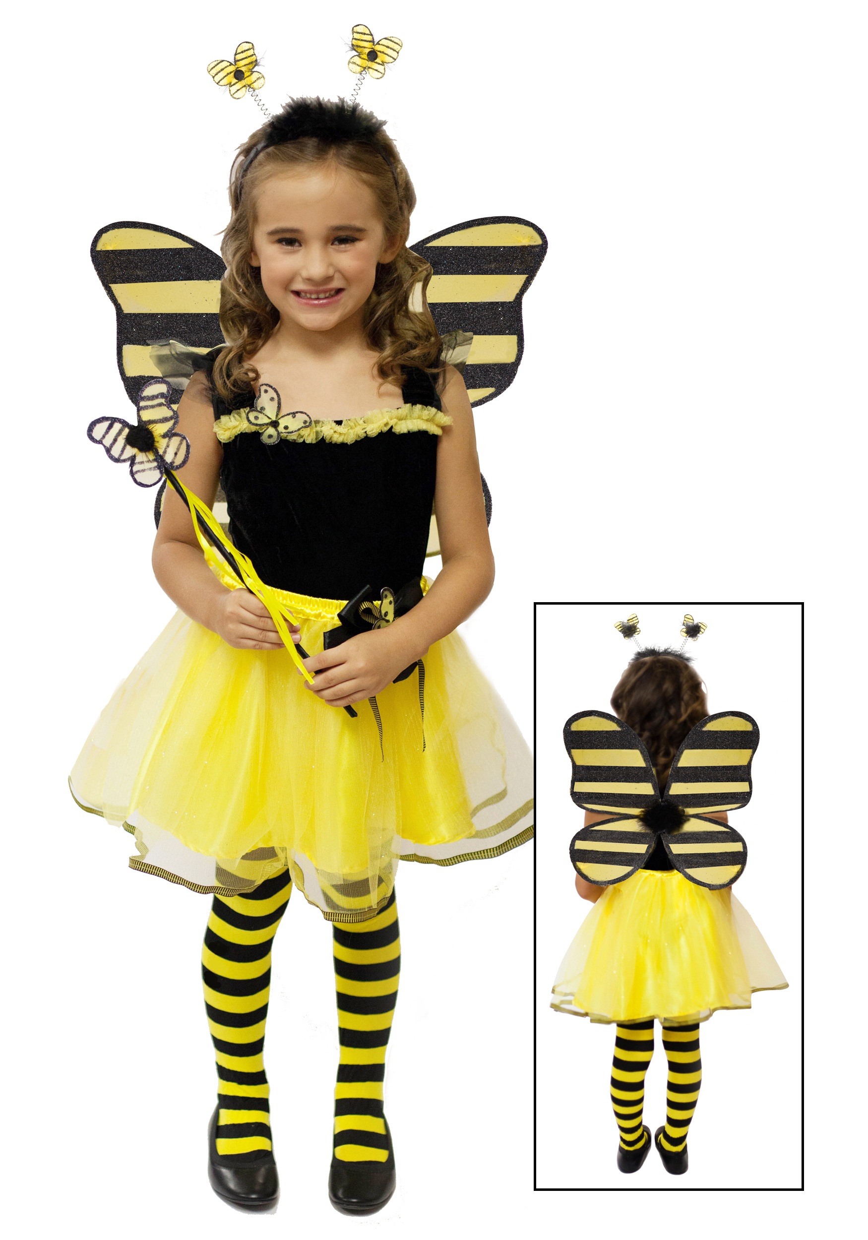 Ребенок в костюме пчелы
