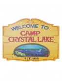 Camp Crystal Lake Sign, halloween costume (Camp Crystal Lake Sign)