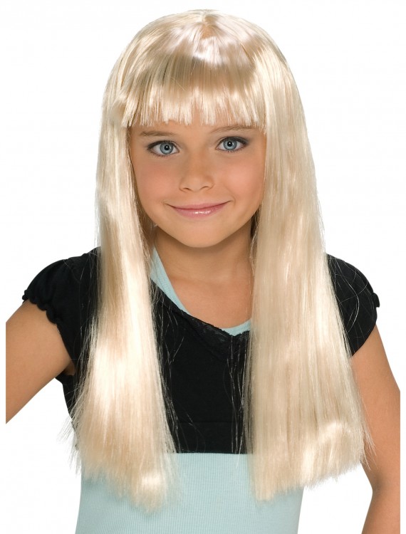 Child Alice Blonde Wig, halloween costume (Child Alice Blonde Wig)