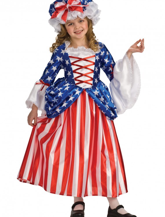 Child Betsy Ross Costume, halloween costume (Child Betsy Ross Costume)