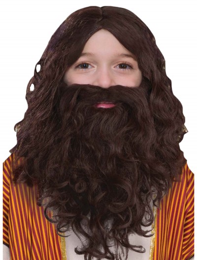 Child Biblical Wig and Beard Set, halloween costume (Child Biblical Wig and Beard Set)