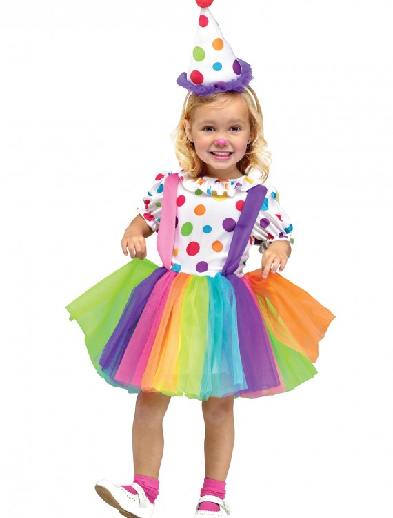 Child Big Top Fun Clown Costume, halloween costume (Child Big Top Fun Clown Costume)