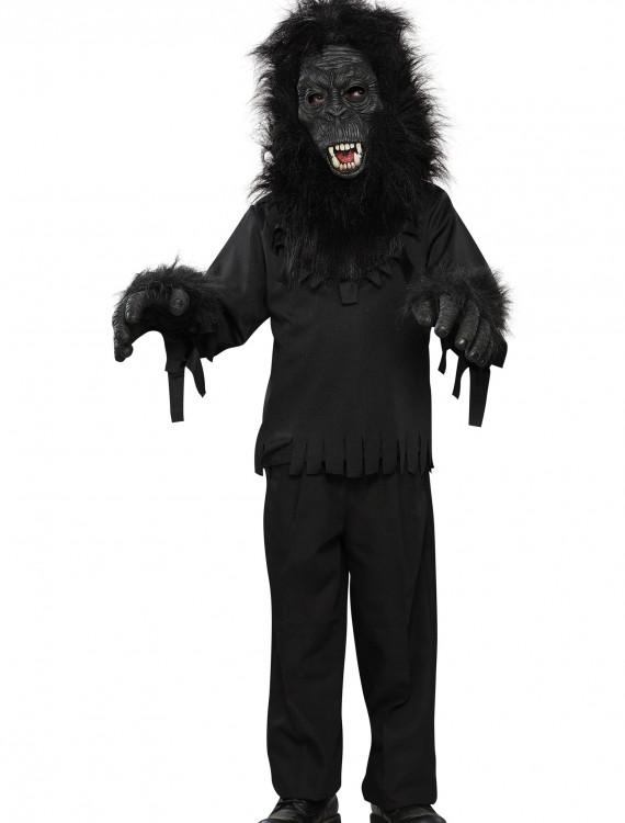 Child Black Gorilla Costume, halloween costume (Child Black Gorilla Costume)