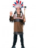 Child Cherokee Warrior Costume, halloween costume (Child Cherokee Warrior Costume)