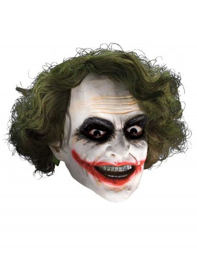 Child Deluxe Joker Mask with Hair, halloween costume (Child Deluxe Joker Mask with Hair)