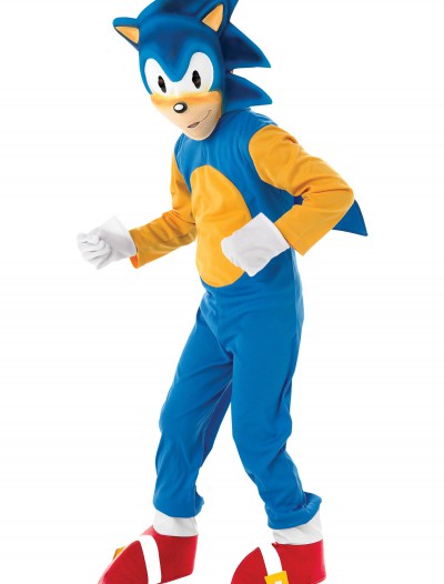 Child Deluxe Sonic Costume, halloween costume (Child Deluxe Sonic Costume)