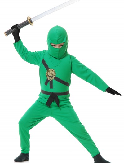 Child Green Ninja Costume, halloween costume (Child Green Ninja Costume)