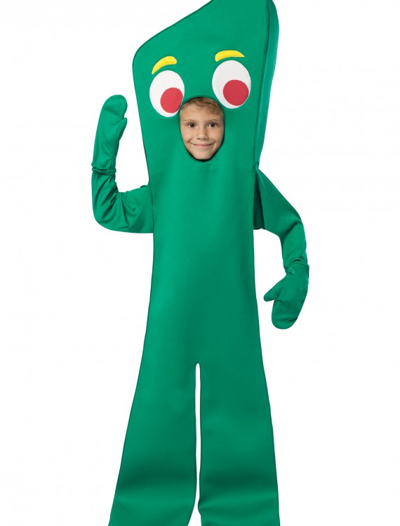 Child Gumby Costume, halloween costume (Child Gumby Costume)
