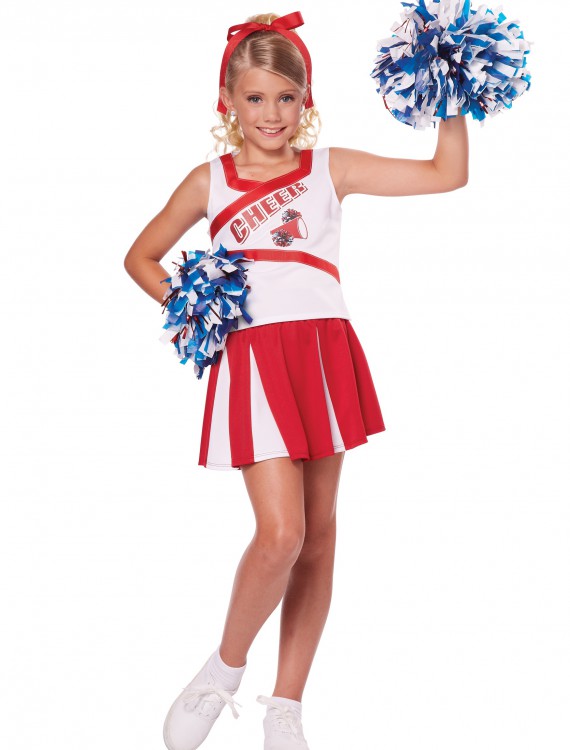 Child High School Cheerleader Costume, halloween costume (Child High School Cheerleader Costume)