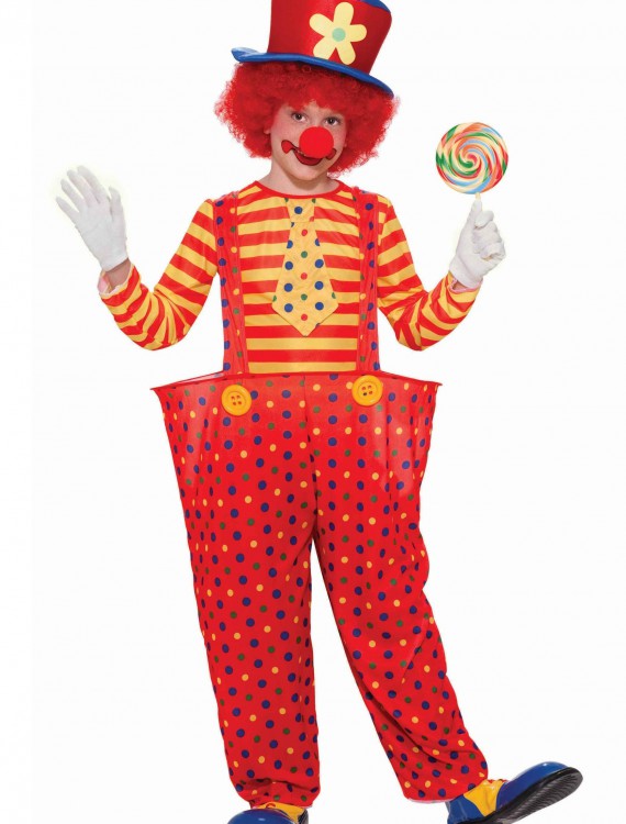 Child Hoopy the Clown Costume, halloween costume (Child Hoopy the Clown Costume)