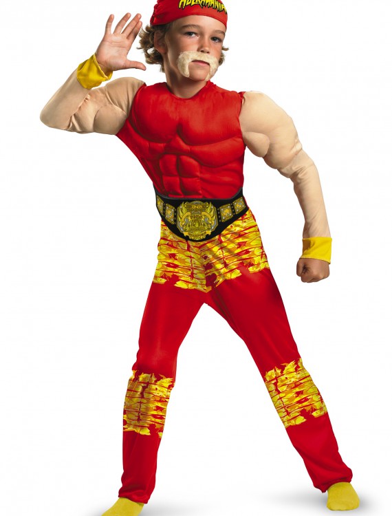 Child Hulk Hogan Costume, halloween costume (Child Hulk Hogan Costume)