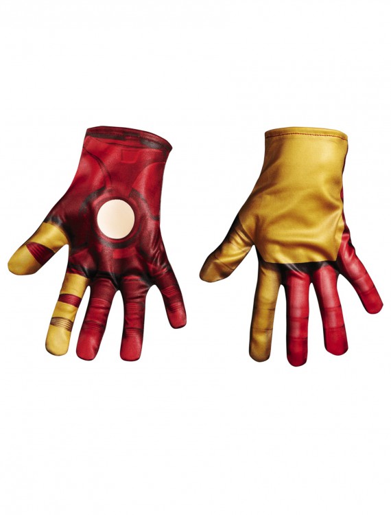 Child Iron Man Mark 42 Gloves, halloween costume (Child Iron Man Mark 42 Gloves)