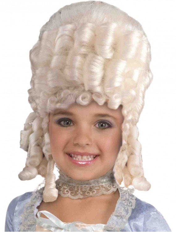 Child Marie Antoinette Wig, halloween costume (Child Marie Antoinette Wig)