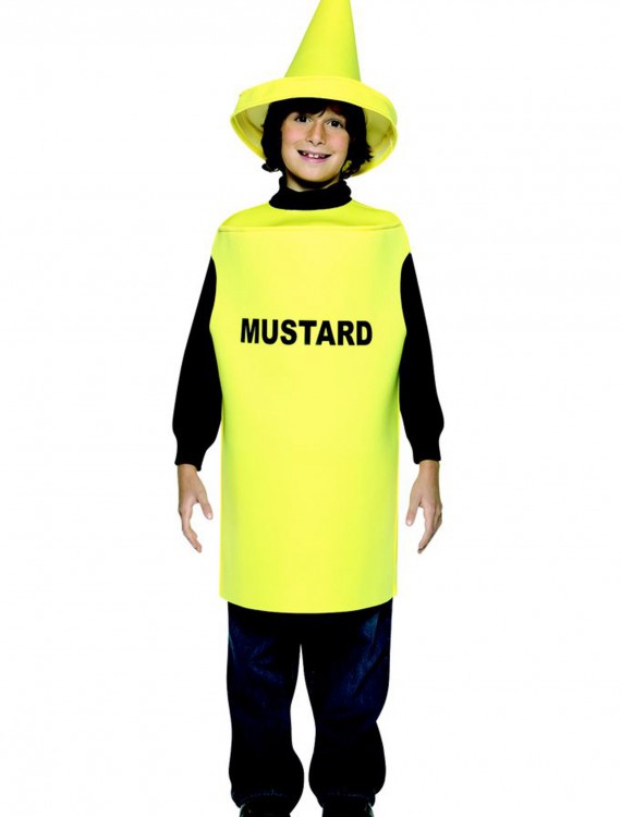 Child Mustard Costume, halloween costume (Child Mustard Costume)