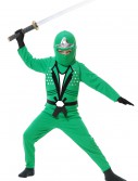 Child Ninja Avengers Series II Green Costume, halloween costume (Child Ninja Avengers Series II Green Costume)