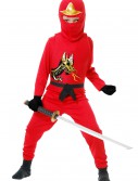 Child Ninja Avengers Series II Red Costume, halloween costume (Child Ninja Avengers Series II Red Costume)