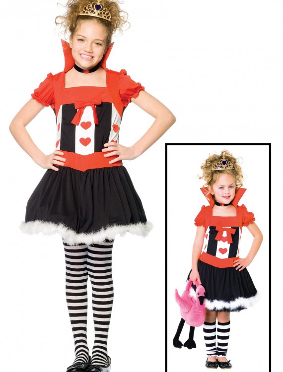Child Queen of Hearts Costume, halloween costume (Child Queen of Hearts Costume)