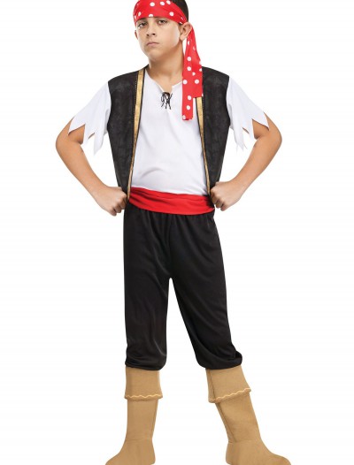 Child Ship Ahoy Pirate Costume, halloween costume (Child Ship Ahoy Pirate Costume)