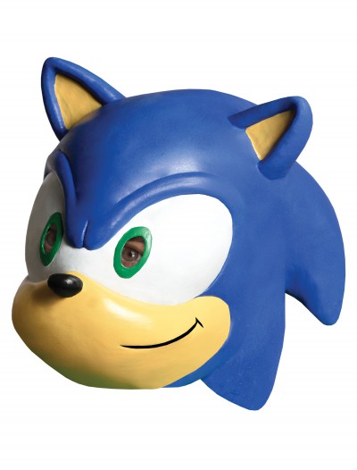 Child Sonic the Hedgehog Mask, halloween costume (Child Sonic the Hedgehog Mask)