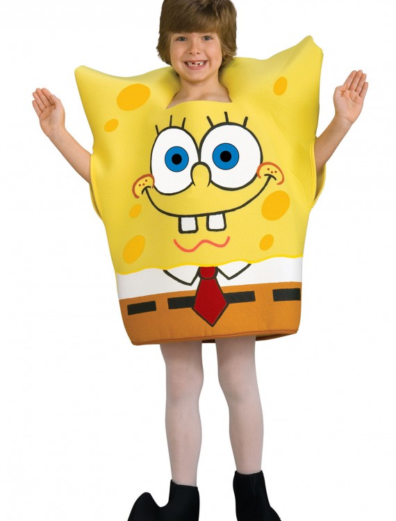Child SpongeBob Costume, halloween costume (Child SpongeBob Costume)