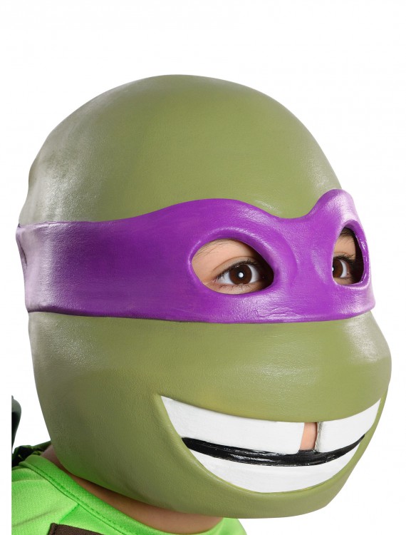 Child TMNT Donatello 3/4 Mask, halloween costume (Child TMNT Donatello 3/4 Mask)