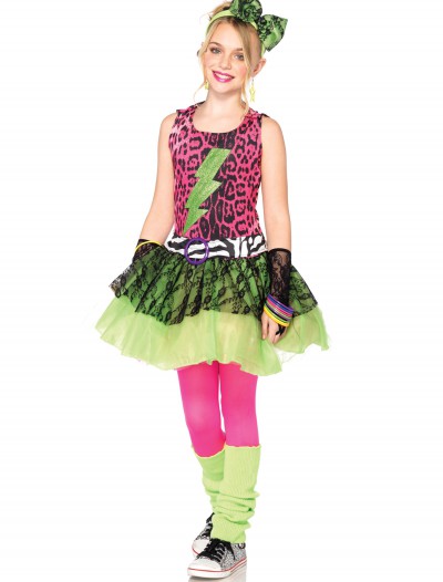 Child Totally 80s Amy Costume, halloween costume (Child Totally 80s Amy Costume)