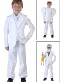 Child White Suit Costume, halloween costume (Child White Suit Costume)