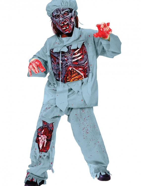 Child Zombie Doctor Costume, halloween costume (Child Zombie Doctor Costume)