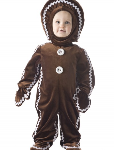 Childrens Gingerbread Man Costume, halloween costume (Childrens Gingerbread Man Costume)