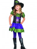 Colorful Child Witch Costume, halloween costume (Colorful Child Witch Costume)