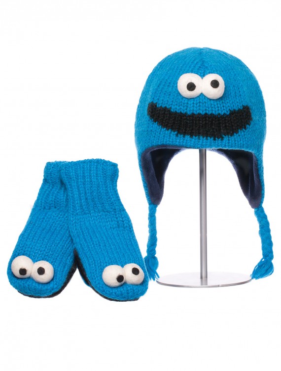 Cookie Monster Toddler Hat, halloween costume (Cookie Monster Toddler Hat)